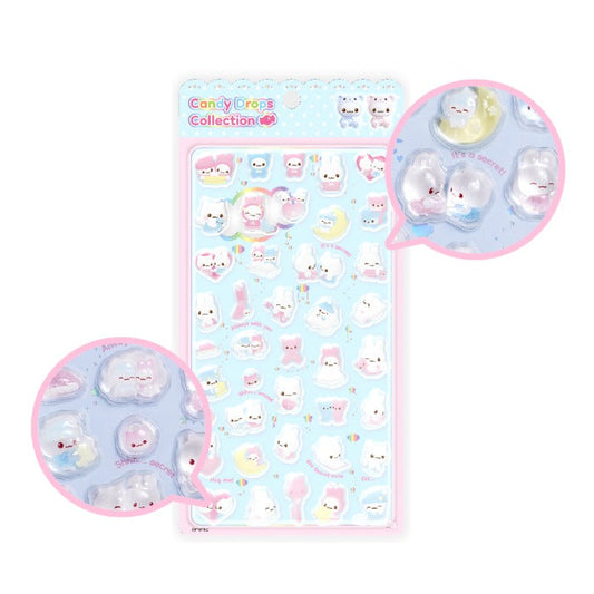 [Mering KR] Marshmallow Candy Drop Sticker Sheet