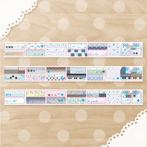 [waytoofetch] Mini Masking Tape & Omamori Kiss Cut (3 Options)