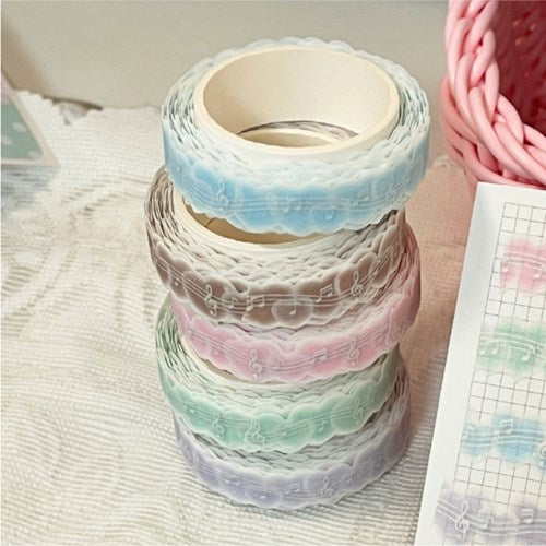 [waytoofetch] Melody Sweethearts Glitter Die Cut Tape (4 Options)