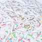 borahstudio Gingham Confetti Deco Stickers (9 colors)