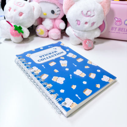 [borahstudio] Pudding Honey Reusable Sticker Book