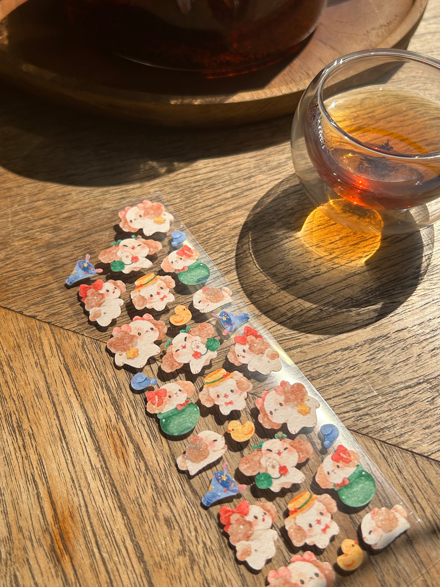 [Dailylouisbella] Celia Puppy Deco Sticker (Velvet Matte)