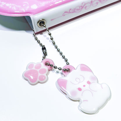 [borahstudio] Melody Puffy Keychain