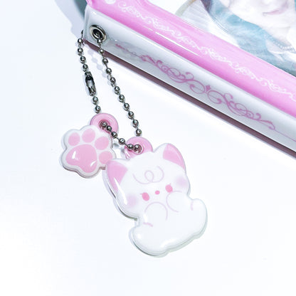 [borahstudio] Melody Puffy Keychain