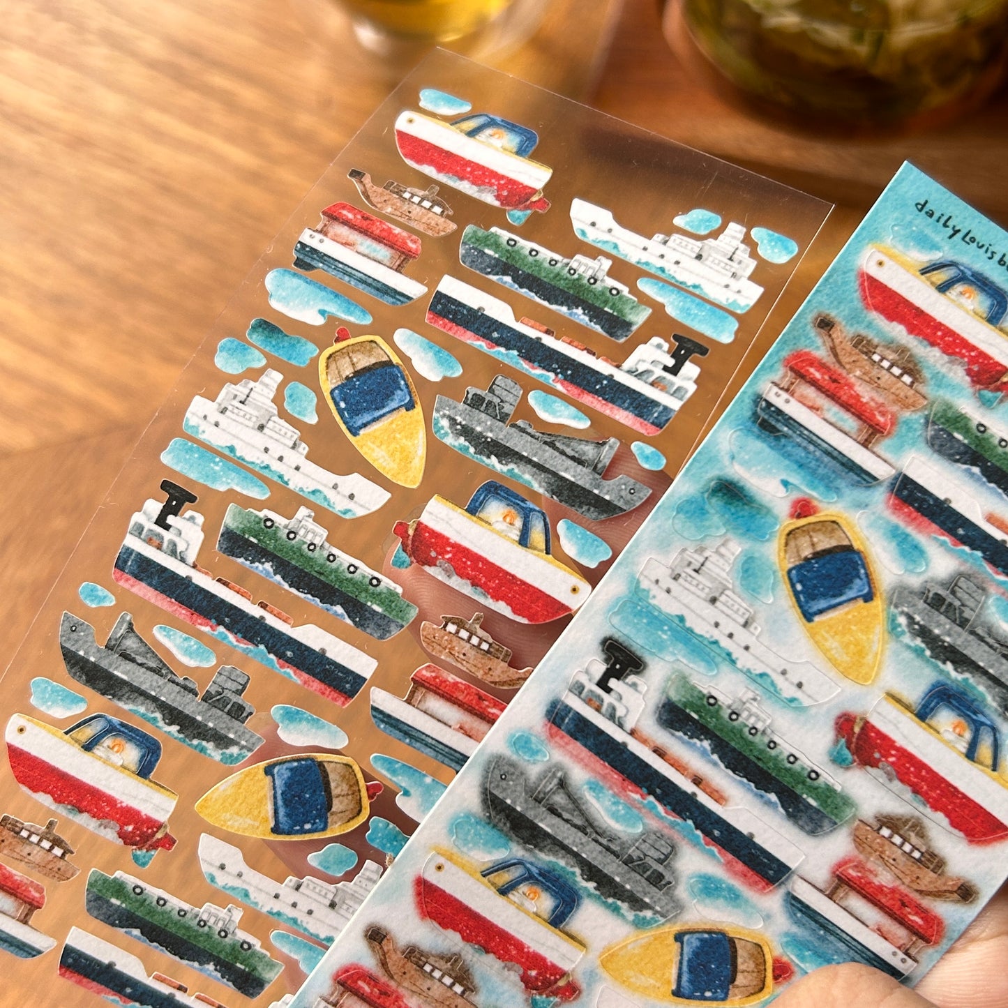 [Dailylouisbella] Movies Inspired Sticker (Boats, Velvet Matte)