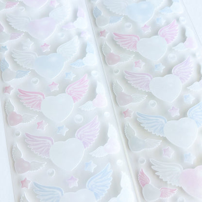 [borahstudio] Angel Wings Deco Sticker