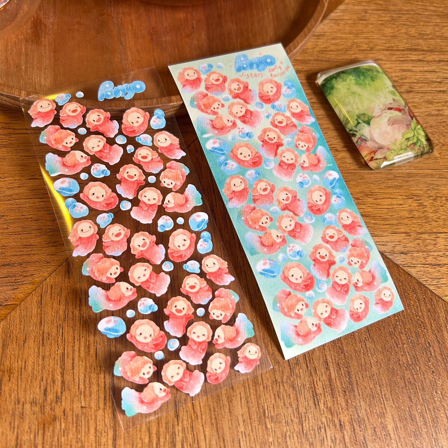 [Dailylouisbella] Fishy Sisters Deco Sticker