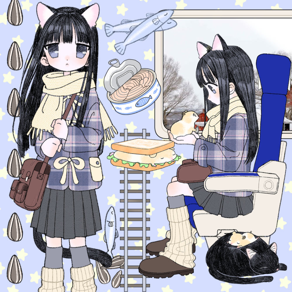 [Heez] With Hamster Sticker Sheet