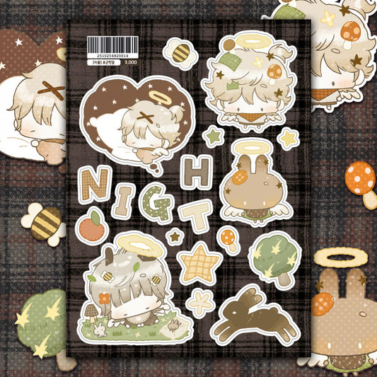 [Jeeyoom] Cozy Dream Sticker Sheet
