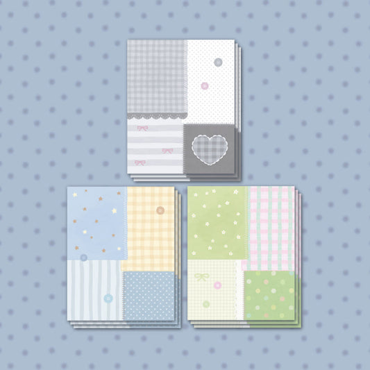 [Jeeyoom] Patchwork Memo Sticker Pack