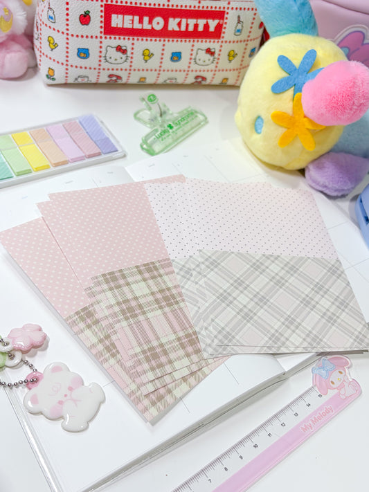 [Borah Studio] Cozy Dot Memo Sticker Pack (6 Sheets)
