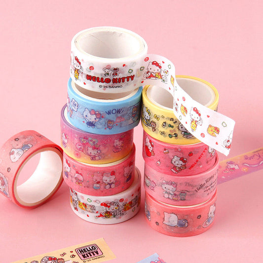 [Sanrio Korea] Hello Kitty Washi Tape Set (set of 8)