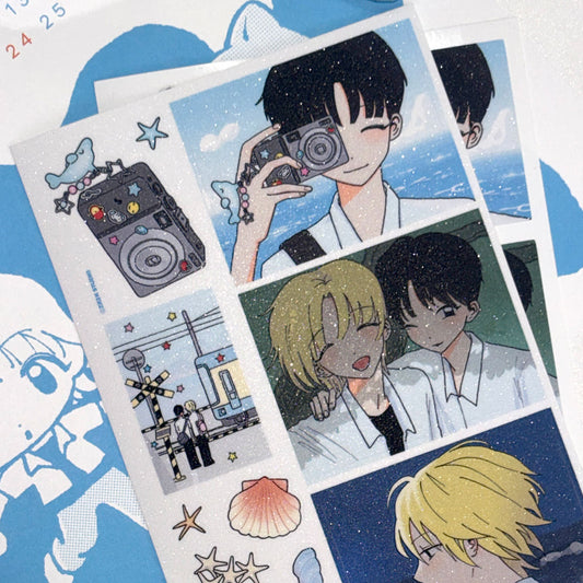 [Zkzk Studio] Summer Boy: Sea Sticker Sheet