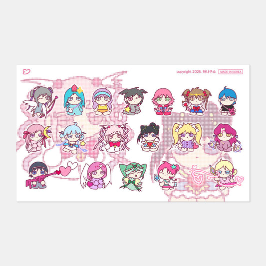 [1nakuso_tsukuruya] Magical Girl Sticker Sheet