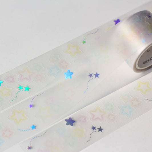 [A Scoop of P] Neon Star Kiss Cut Tape