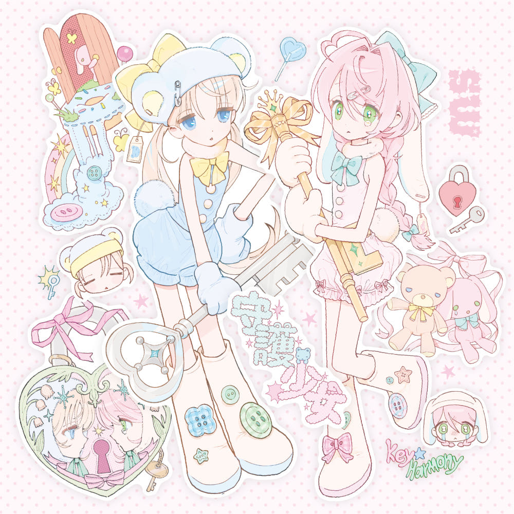 [Sw_o.ov] Guardian Girl Delivery Sticker Sheet
