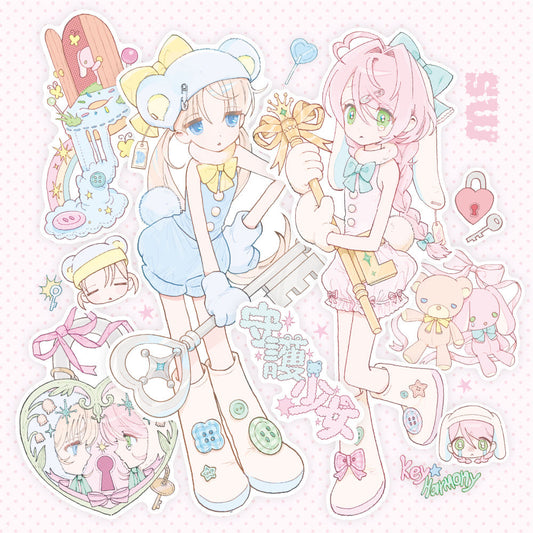 [Sw_o.ov] Guardian Girl Delivery Sticker Sheet