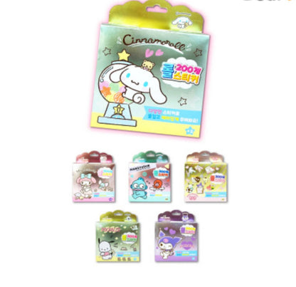 [Sanrio Korea] Sanrio Characters Roll Sticker (200 stickers/roll)