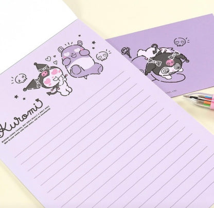 [Sanrio Korea] Kuromi Penpal Letter Envelope Set