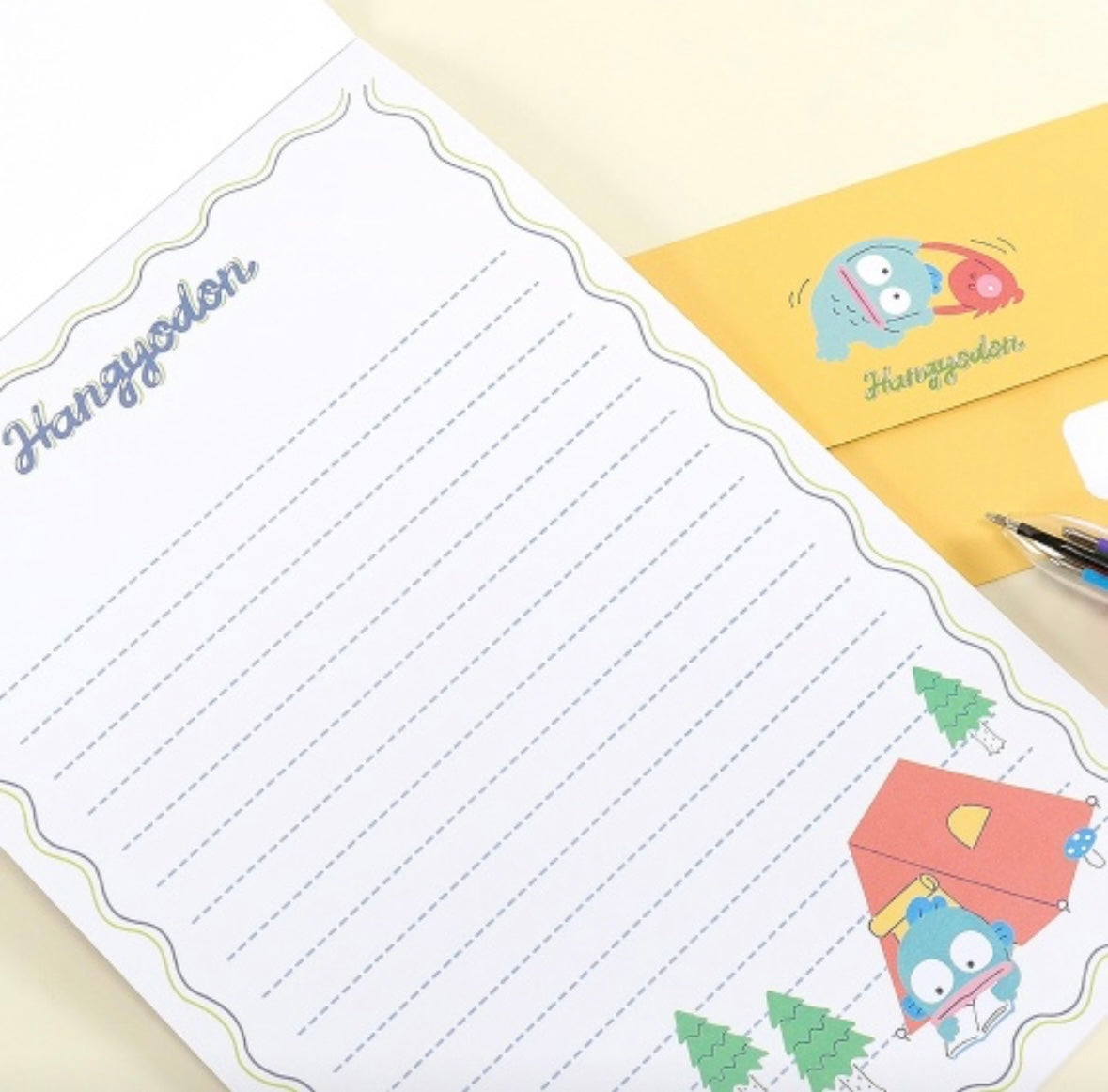 [Sanrio Korea] Hangyudon Penpal Letter Envelope Set