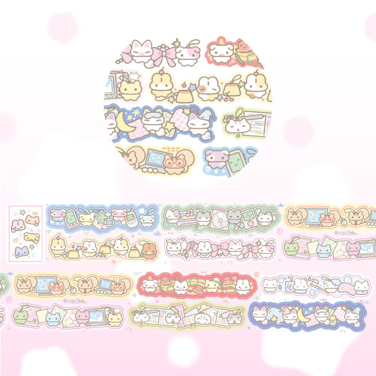 [Ako, Aikong] A Day’s Observation Kiss Cut Tape