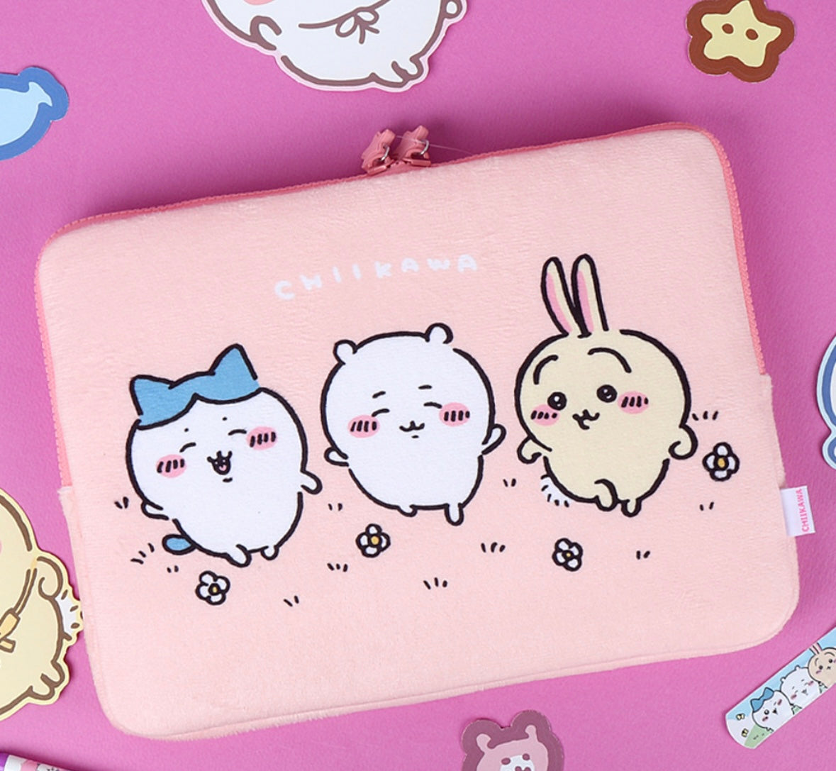 [Chiikawa] Pink iPad / Tablet Case