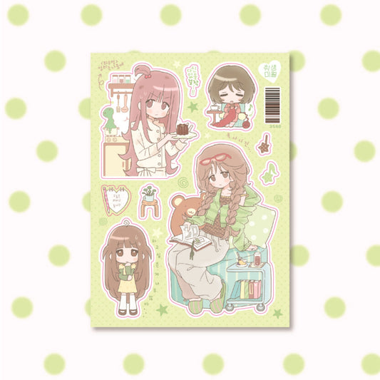[Ricomaru] Hobby Life Sticker Sheet