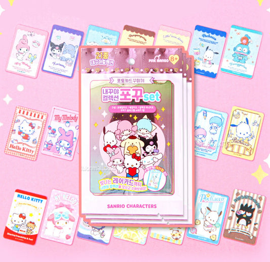 [Sanrio Korea] It's Mine Collection, Photocard Clear Card Cover Deco Set