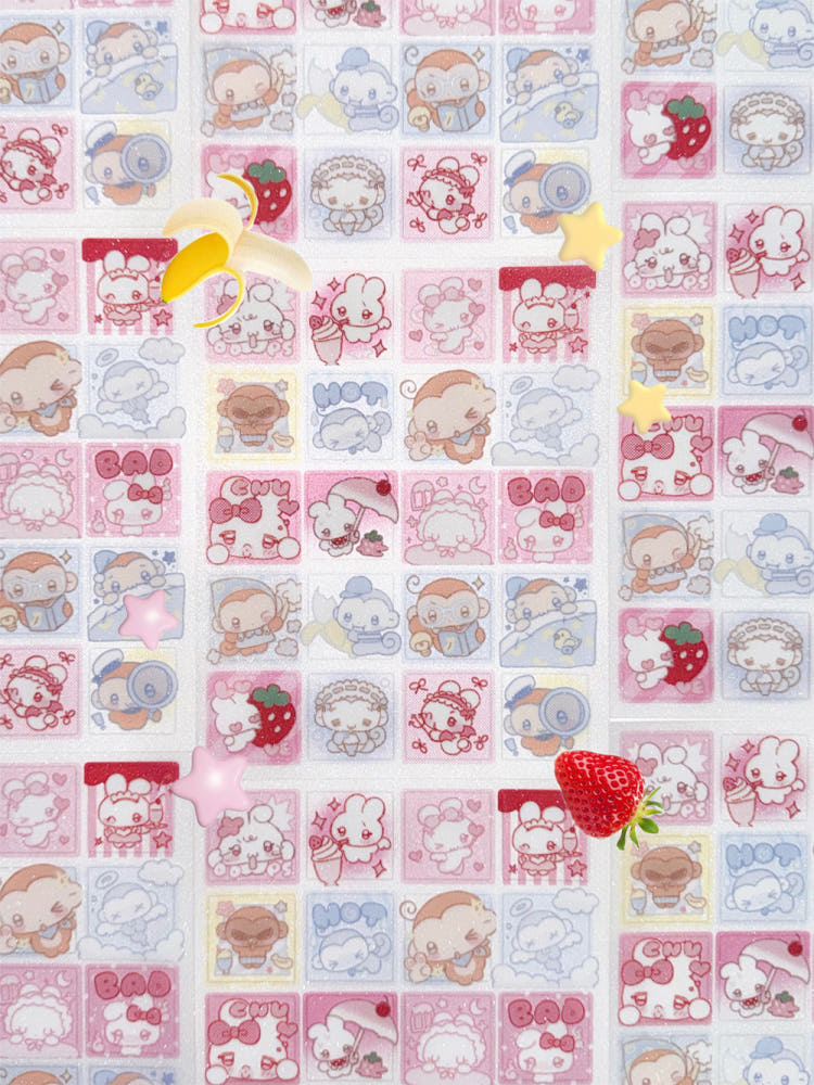 [Seolkee] Square Soda Sticker Sheet