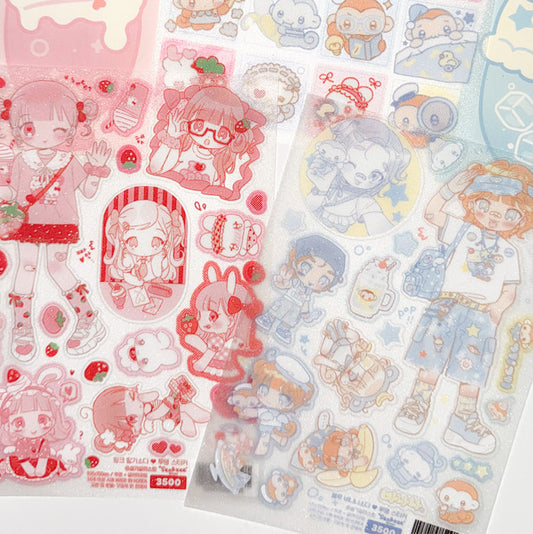[Seolkee] Soda Sticker Sheet (2 Options)