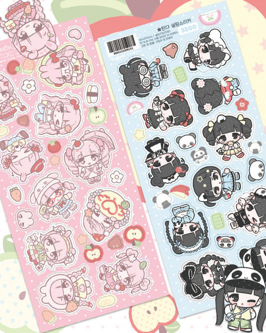 [Seolkee] Cute Mini Sticker Sheet (2 Options)