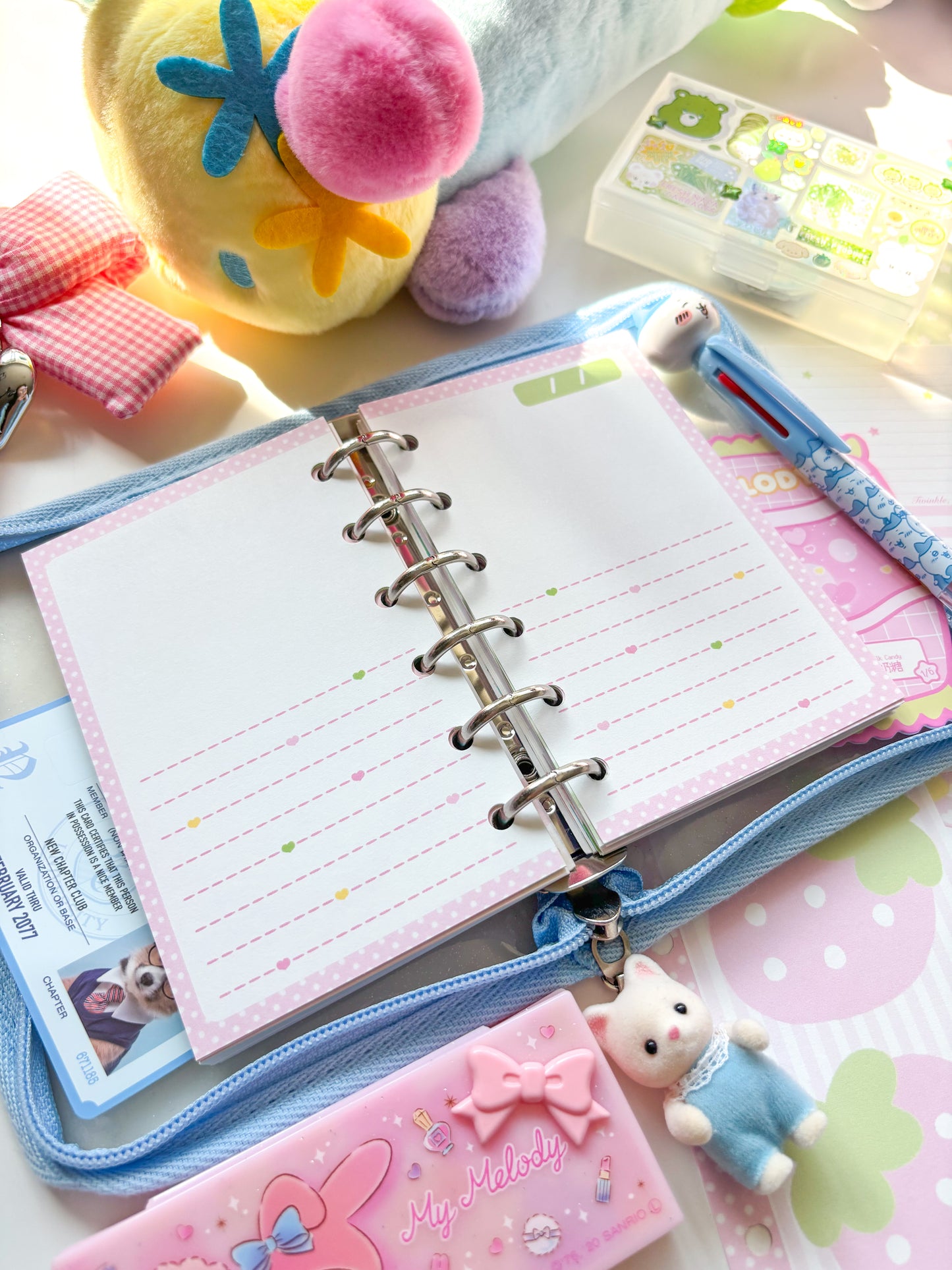 [Borah Studio] A7 Love Letter Diary Inserts / Refills (20 sheets)