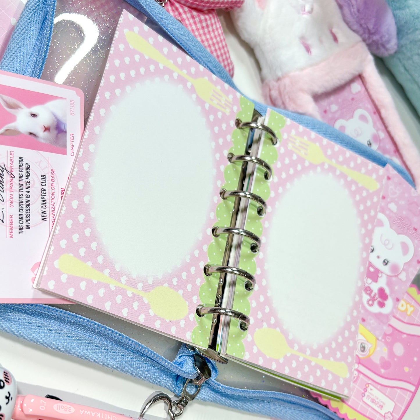 [Borah Studio] A7 Hearty Meal Diary Inserts / Refills (20 sheets)