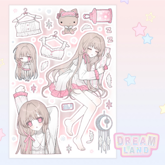 [Rari Days] Dream Land Star Light Sticker Sheet