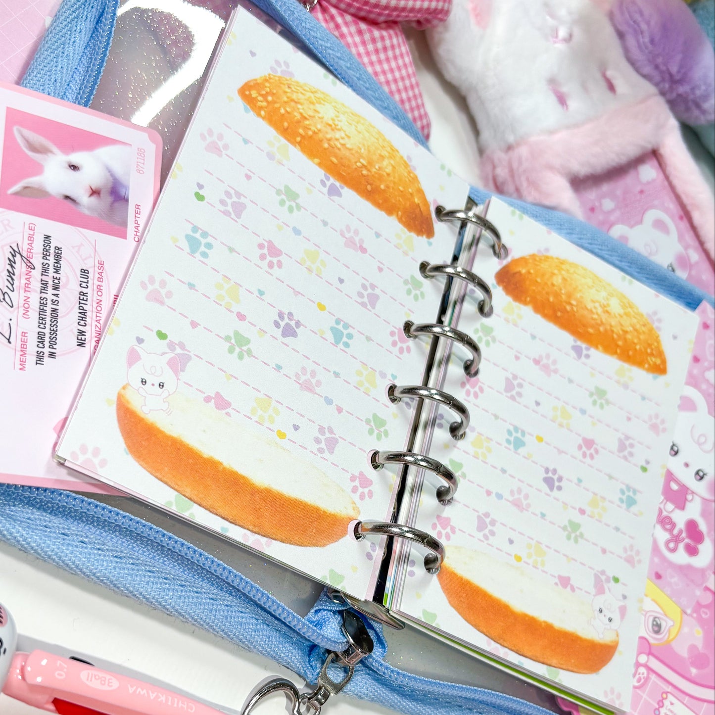 [Borah Studio] A7 Melody's Burger Diary Inserts / Refills (20 sheets)