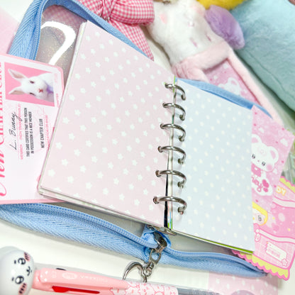 [Borah Studio] A7 Pink Blue Star Diary Inserts / Refills (20 sheets)