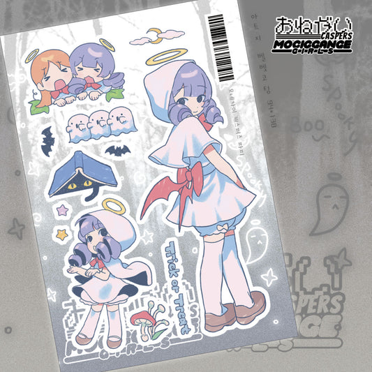 [Mociggange Girls] Casper Poppy Sticker Sheet