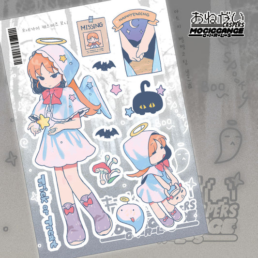[Mociggange Girls] Casper Boni Sticker Sheet