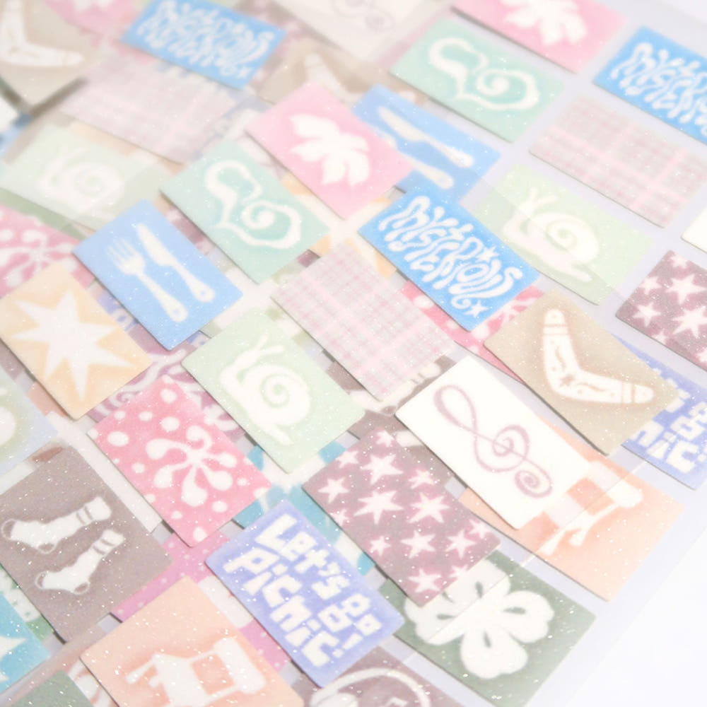 [St2krs] Bits and Pieces Deco Sticker Sheet – It's Deco Day