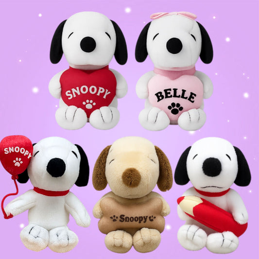[Snoopy Korea] 8 CM Snoopy Plushie Keychain Doll