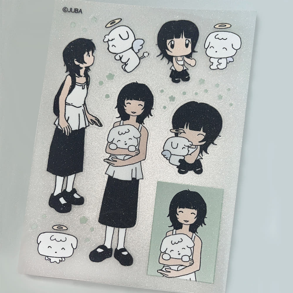 [Juba] Reunion Glitter Sticker Sheet