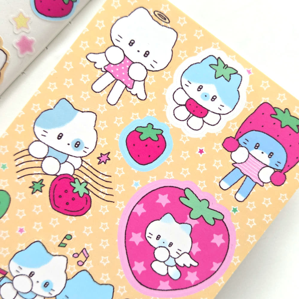 [Catdabang] Strawberry Music Sticker Sheet