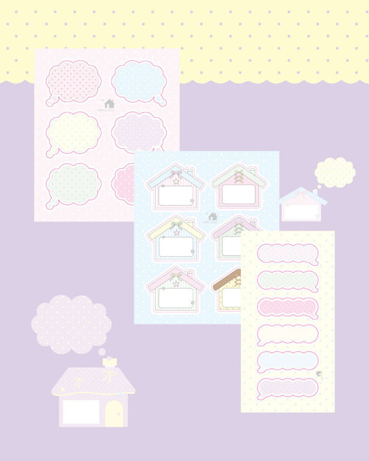 [Loverspickme] Memo Sticker Set (3 Options)