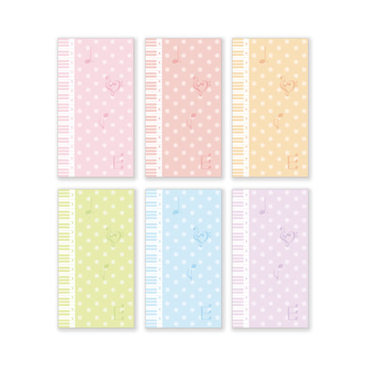 [Atoz Club] Long Melody Memo Sticker Set