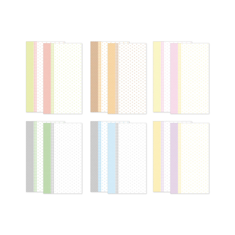 [Atoz Club] Long Sprinkle Memo Sticker Set