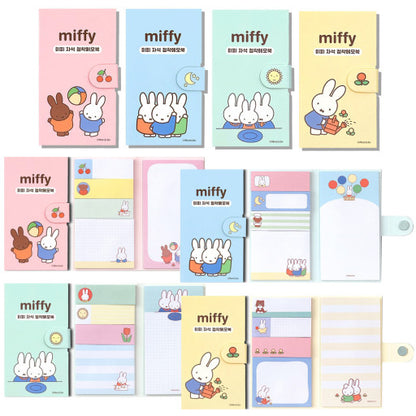 [Miffy Korea] Miffy Magnet Sticky Note Booklet (4 Styles)