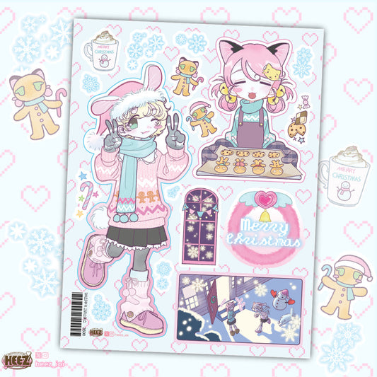 [Heez] Christmas Sticker Sheet