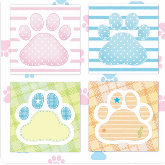 [Eolung Eolung] Cutie Paw Memo Sticker Set