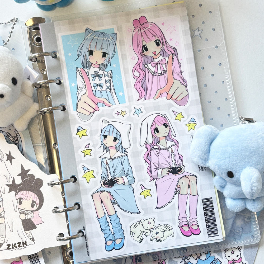 [Zkzk Studio] For Your Wish Sticker Sheet