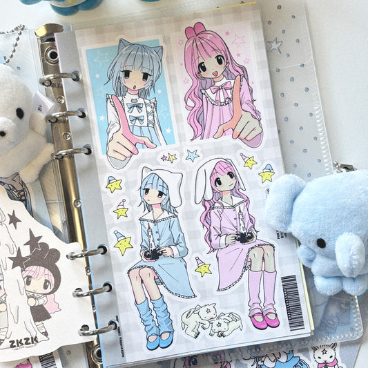 [Zkzk Studio] For Your Wish Sticker Sheet